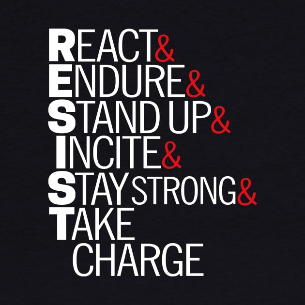 Resist Acronym T-Shirt by Boots